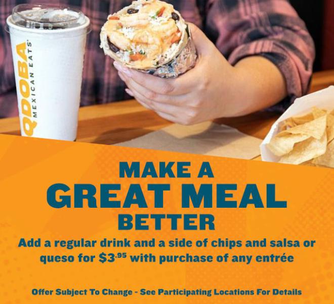 QDOBA West Virginia Meal Deal